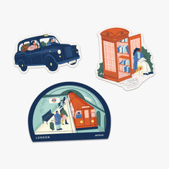 London Destination Stickers