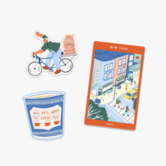 New York Destination Stickers